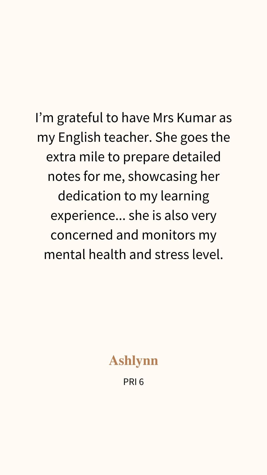 Review from Ashlynn