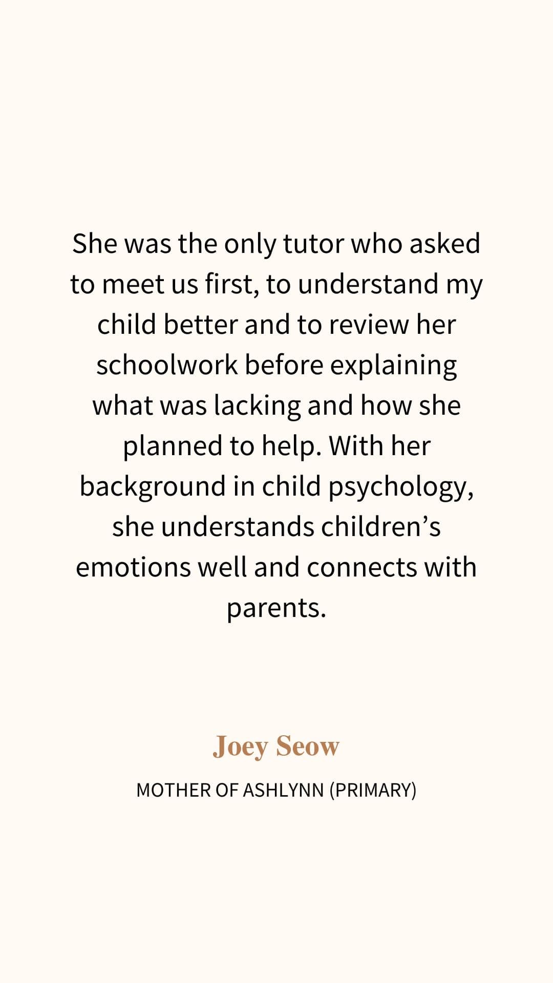 Review from Joey