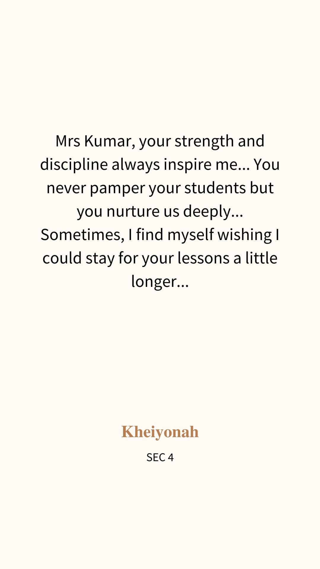 Review from Kheiyonah