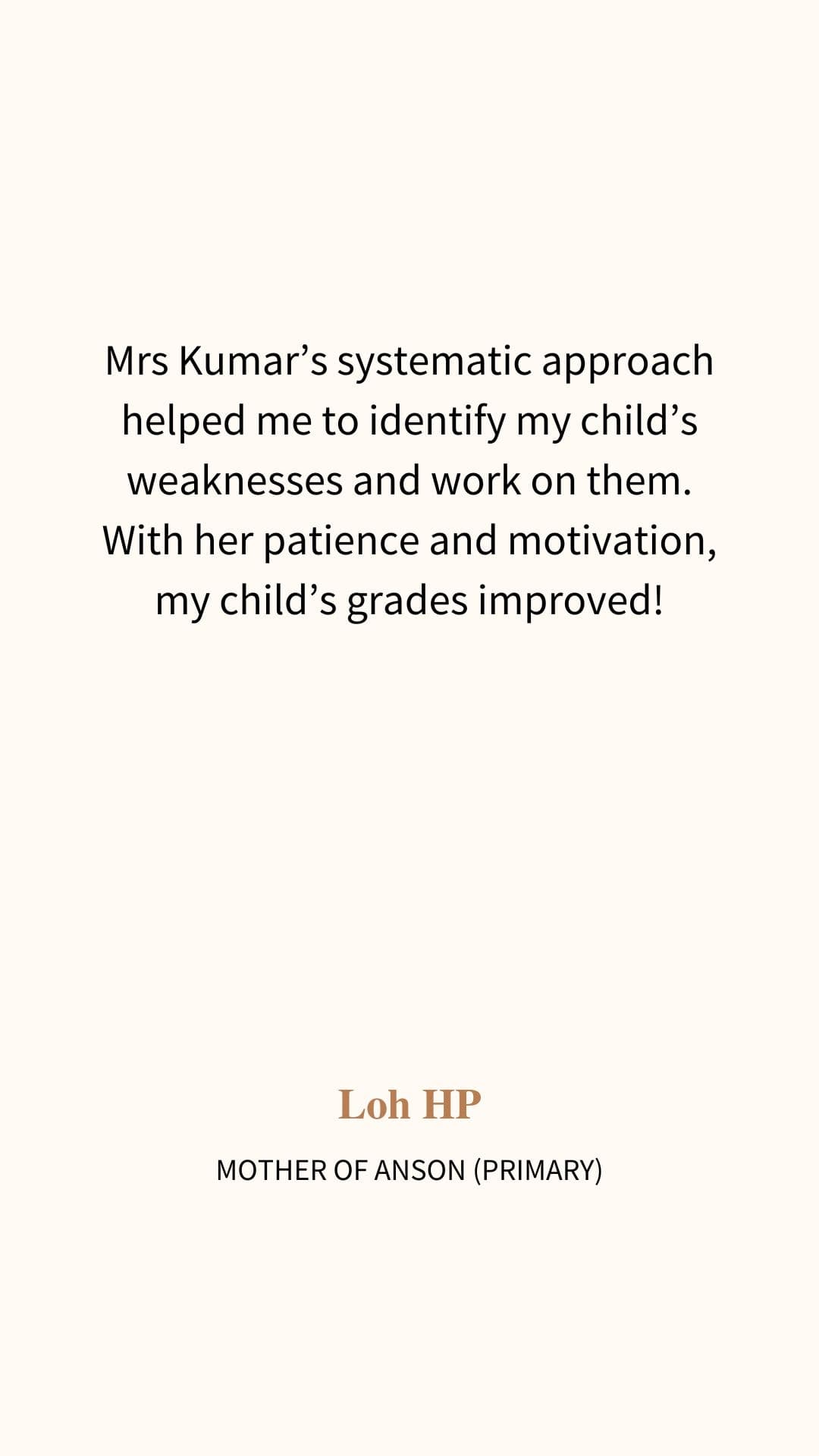 Review from Loh HP