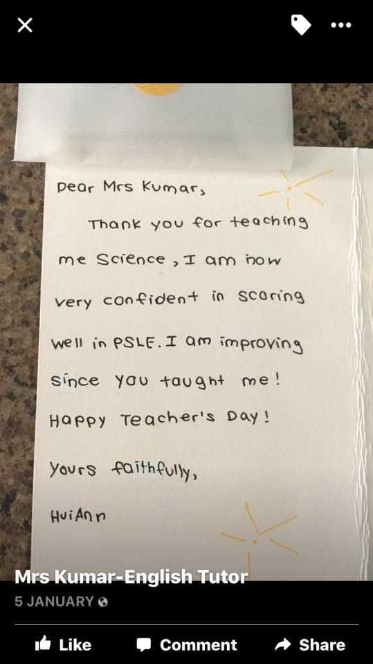 Parent testimonial 6