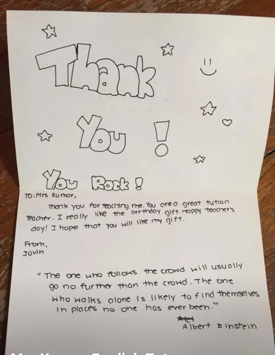 Parent testimonial 27