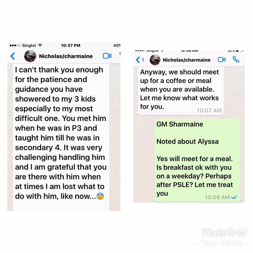 Parent testimonial 31