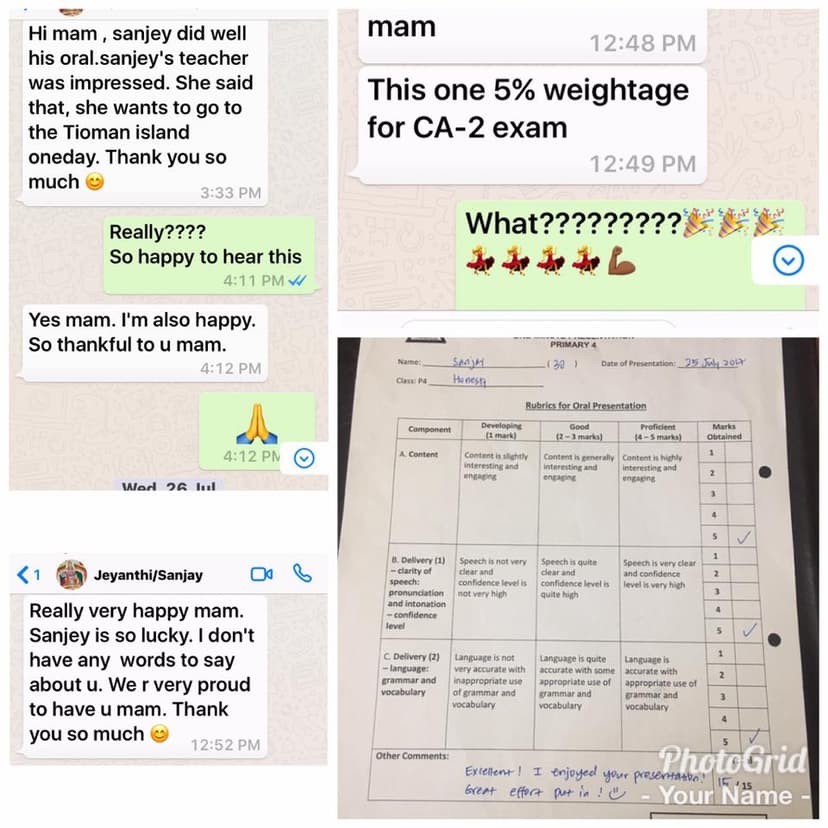 Parent testimonial 34